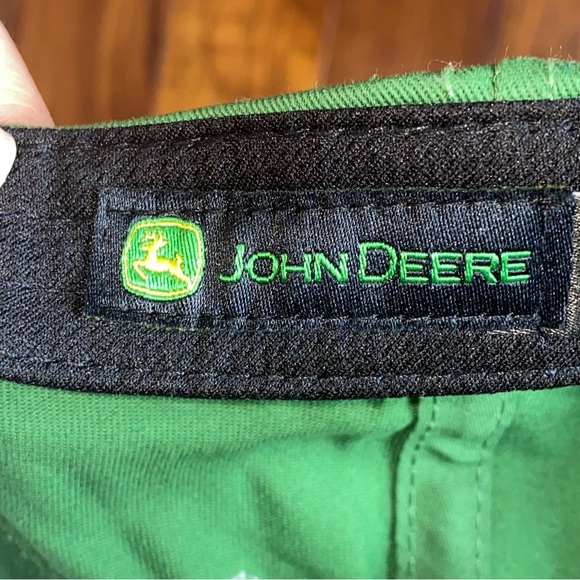 GUC Child’s OS, John Deere Green Logo Adjustable Baseball Cap with writing - Picture 11 of 15